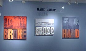 Hard Words by Peter Koch Exhibition