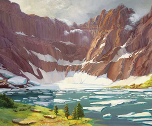 Iceberg Lake, by Robert M. Stephens